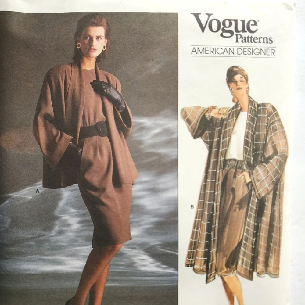Vogue Sewing Pattern Anne Klein 8-10-12 UNCUT